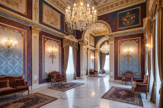 Stunning Royal Texture Paint Styles for Hall Walls That Elevate Home Interiors