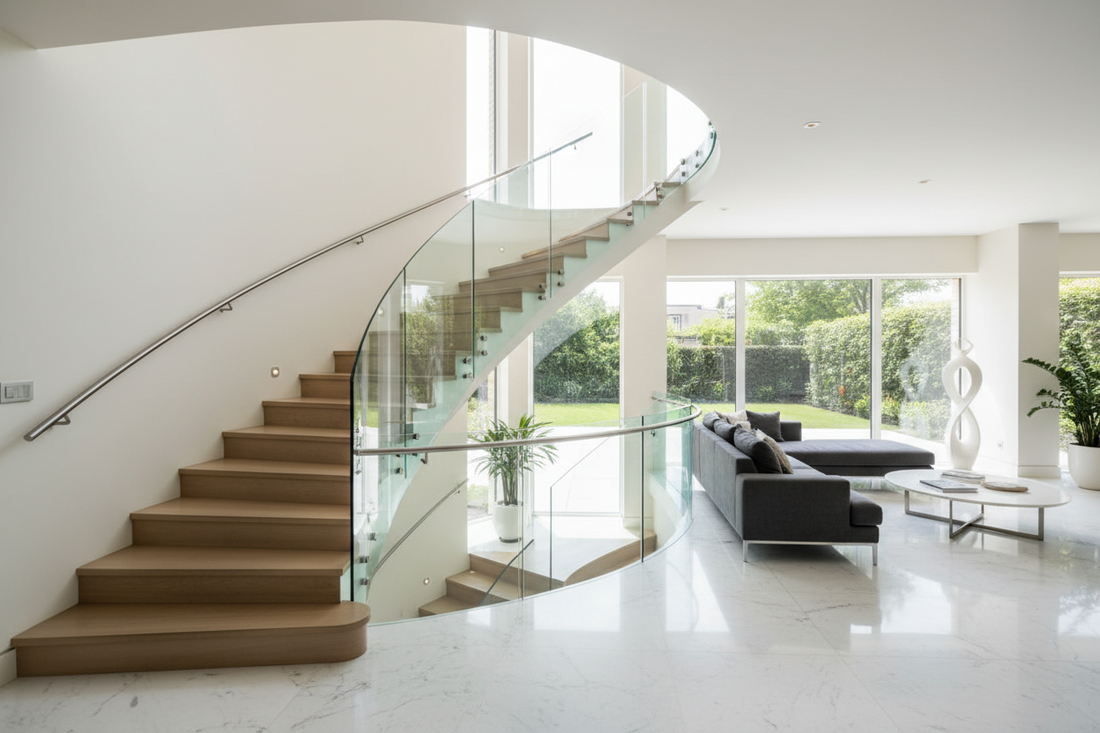 Stylish Glass Stair Railings: Perfect Matches to Elevate Your Interior