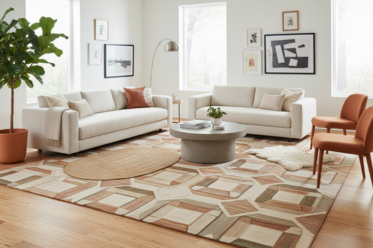 Stylish Rugs to Refresh Your Living Room in a Flash