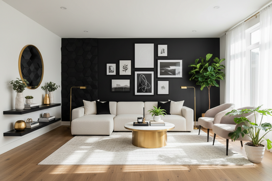 Stylish Ways to Incorporate Black Wall Accents Into Your Home