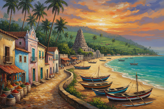 Tess Gray’s Artistic Journey Through the Vibrant Landscapes of Goa