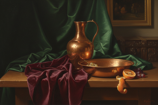 The Allure of Copper in Art: Sophie Ploeg’s Stunning Oil Paintings