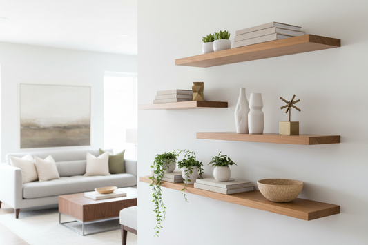 The Art and Functionality of Floating Wall Shelves in Modern Interiors