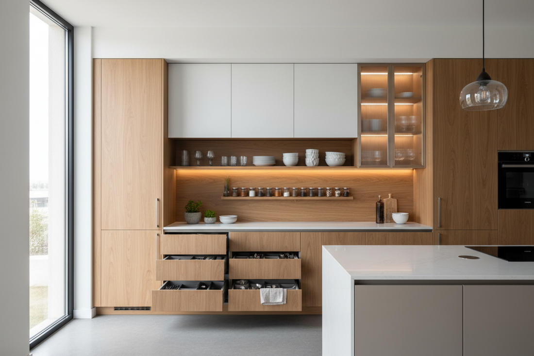 Small Space, Big Style: Beautiful Indian Open Kitchen Ideas