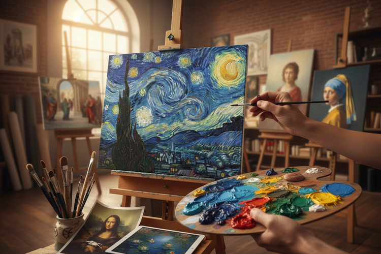 The Art of Reproduction: Bringing Masterpieces to Life on Canvas – Wallpics