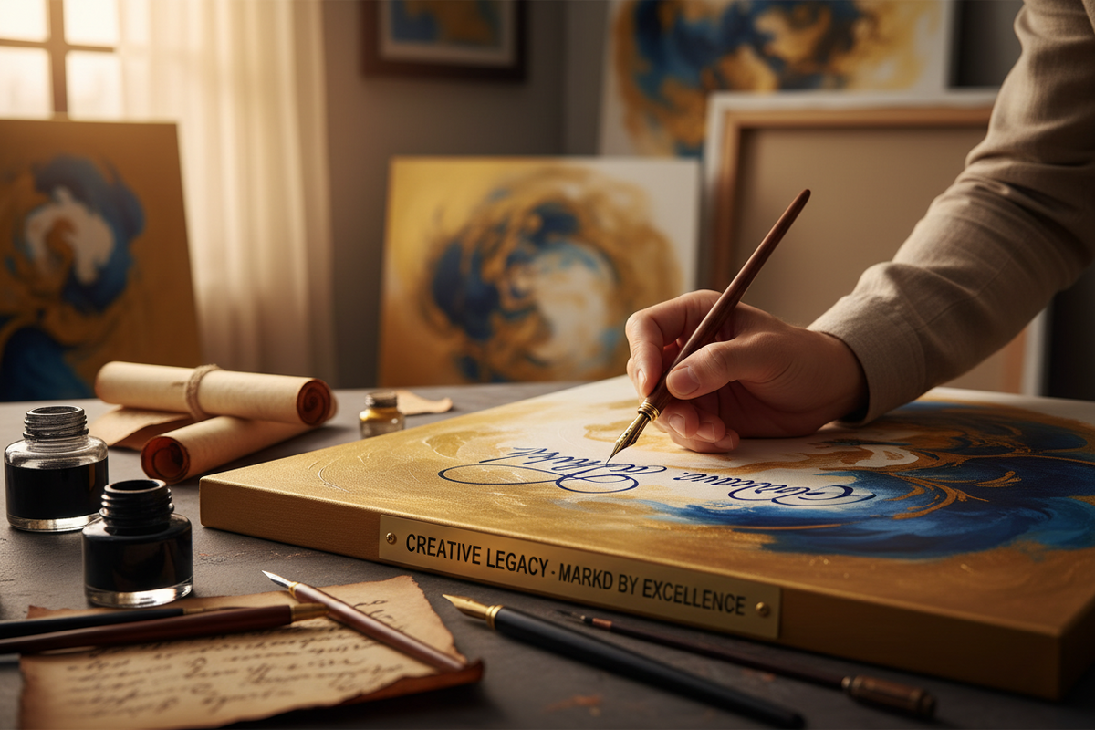 The Art of Signing Your Work: Elevating Your Creative Signature