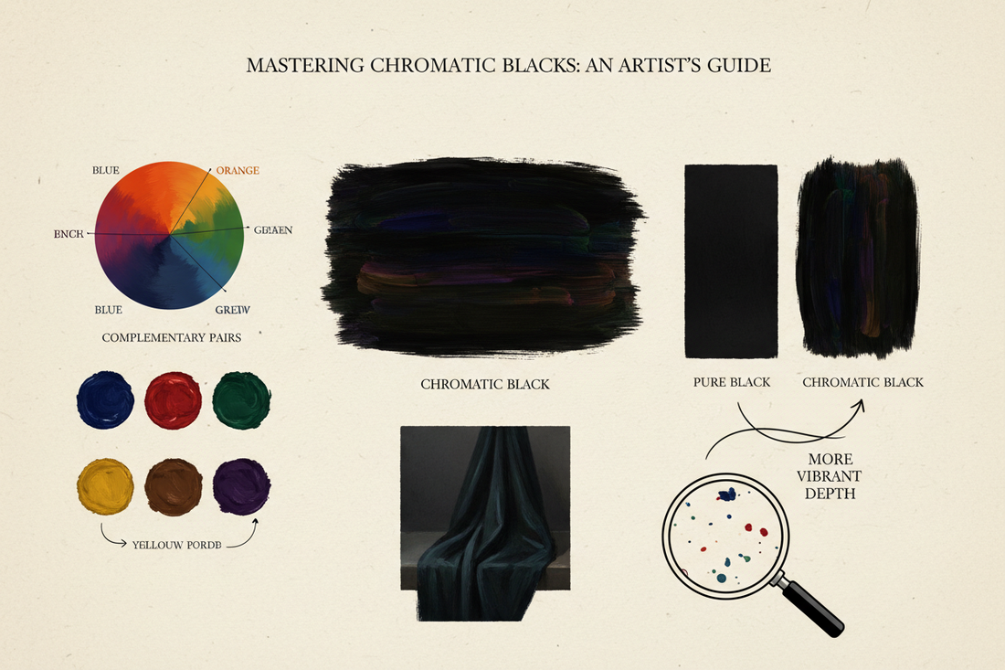 The Artist’s Guide to Chromatic Black: Crafting Deep, Dimensional Dark Values