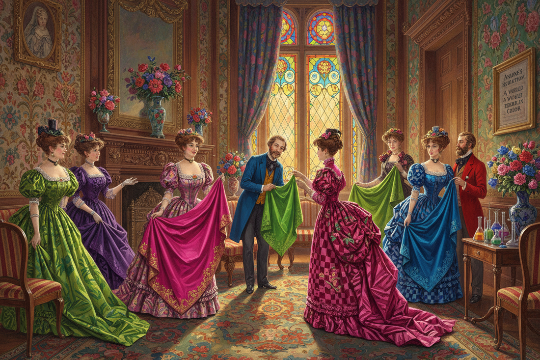 The Bright Age: Uncovering the Impact of the Victorian Colour Explosion
