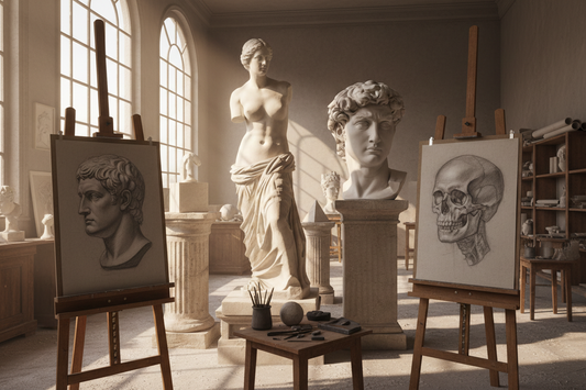 The Classical Secret to Drawing Form: Inside the World of Cast Drawing