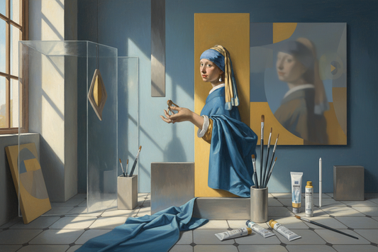 The Color of Silence: Reimagining Vermeer’s Palette for Modern Artists