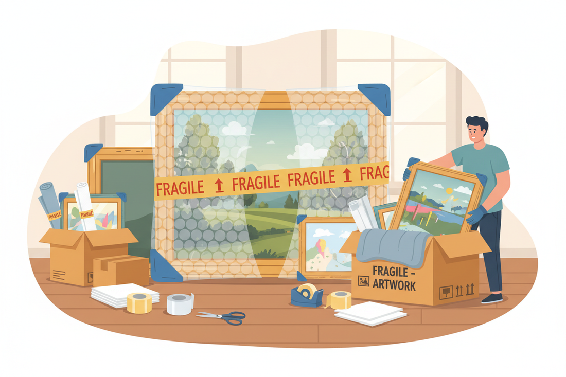 The Complete Manual for Protecting Your Wall Art During a Move