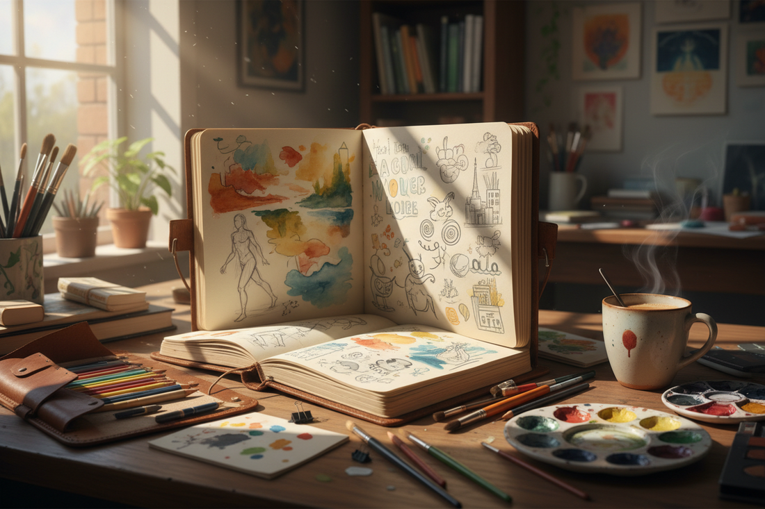 The Creative Journey of Kayoon Anderson: A Peek Inside Her Sketchbook