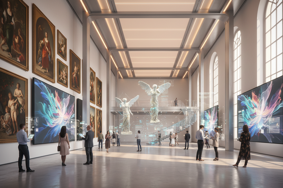 The Digital Renaissance: How Technology is Revolutionizing Art Galleries