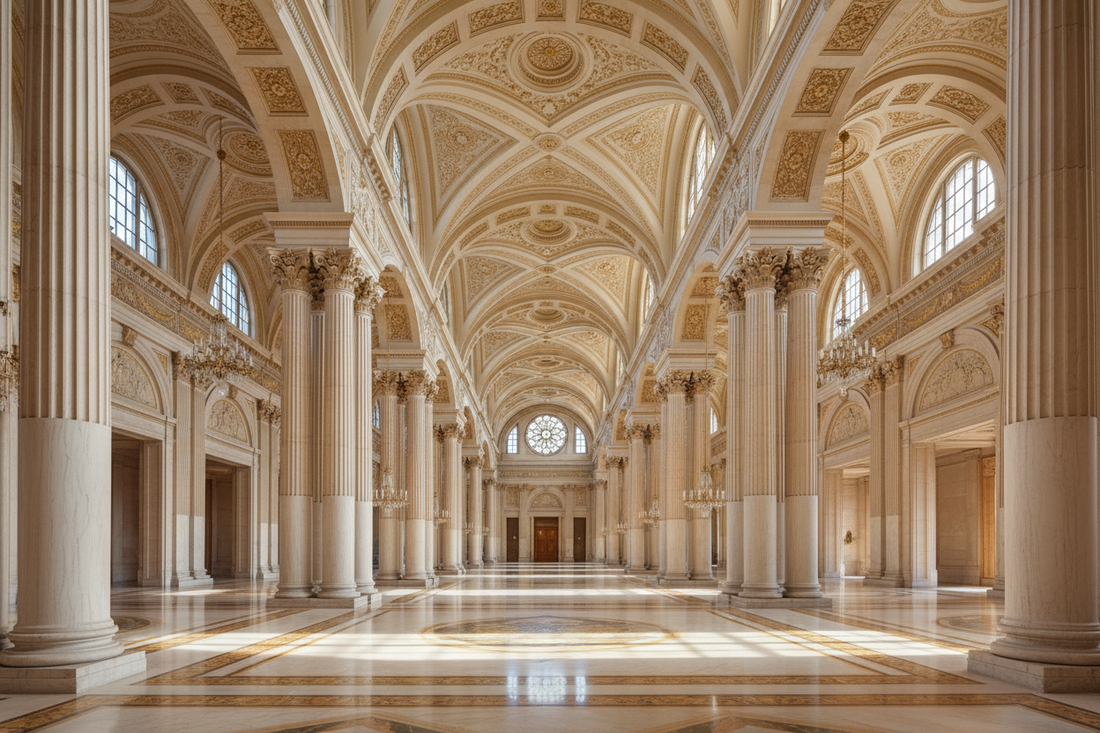 The Elegance of Arches in Main Hall Interiors