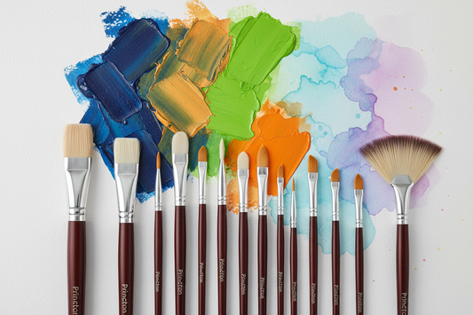 The Essential Guide to Princeton Brushes for Oil, Acrylic &amp; Watercolour Mastery