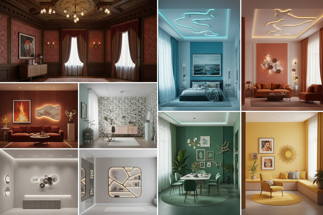 The Evolution of POP and the Psychology of Colour in Home Interiors