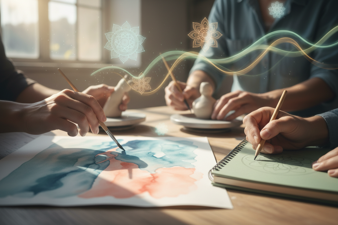 The Healing Power of Art: How Creating Helps Improve Mental Well-Being