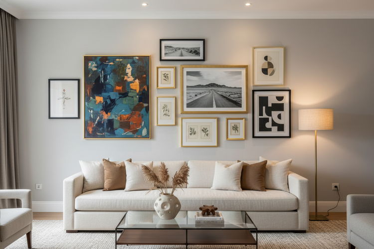 The Impact of Framed Wall Art on Your Interior Design – Wallpics