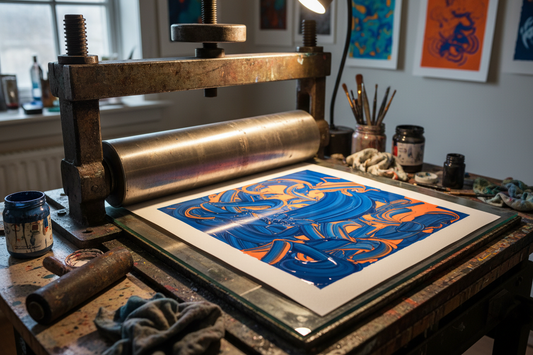 The Magic of Monotypes: David Begley’s Innovative Approach to Printmaking