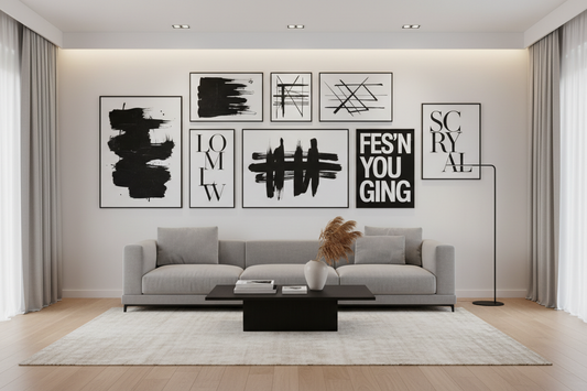 The Power of Black Canvas Prints: A Bold and Modern Décor Trend