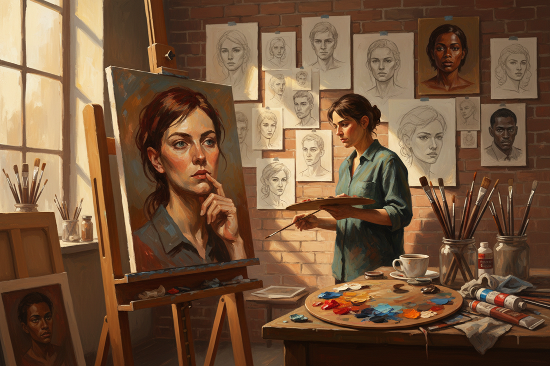 The Power of Portraits: Adebanji Alade's 250-Day Artistic Challenge