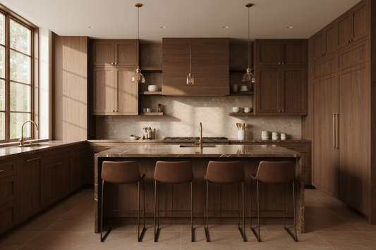 The Quiet Sophistication of Brown in Kitchen Design