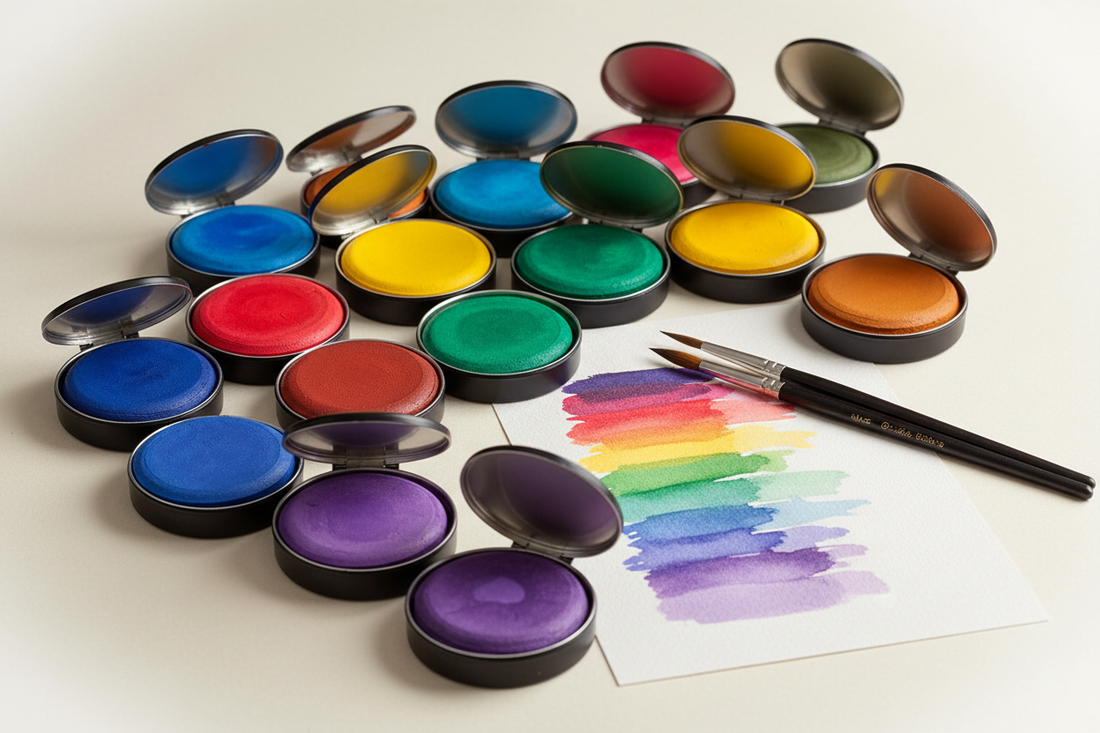 The Radiant Brilliance of Blockx Watercolours: Discover Giant Pans for Artists