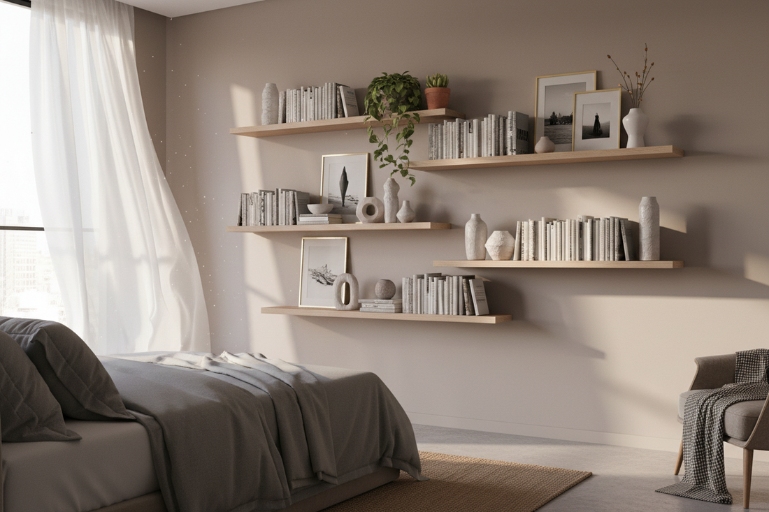 The Transformative Power of Wall Shelves in the Bedroom