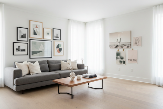 The Ultimate Guide to Framed and Unframed Wall Art for Modern Interiors