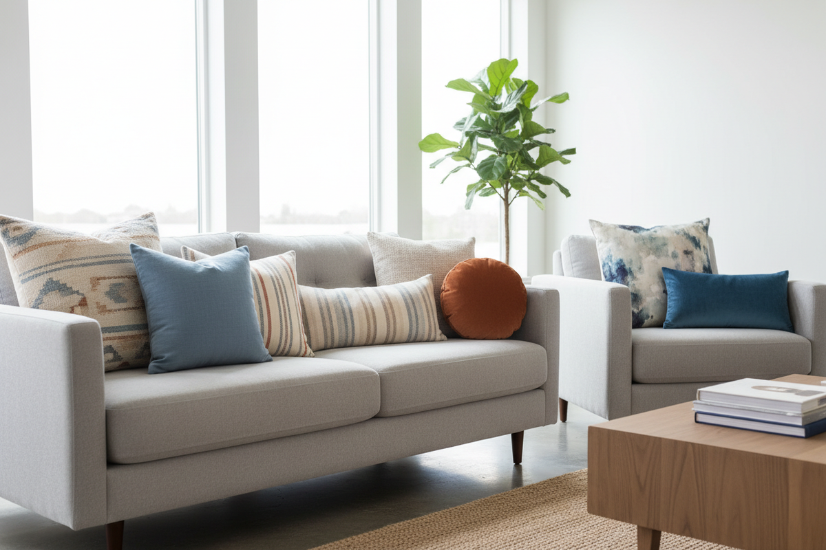 The Ultimate Guide to Throw Pillow Sizes for Every Room