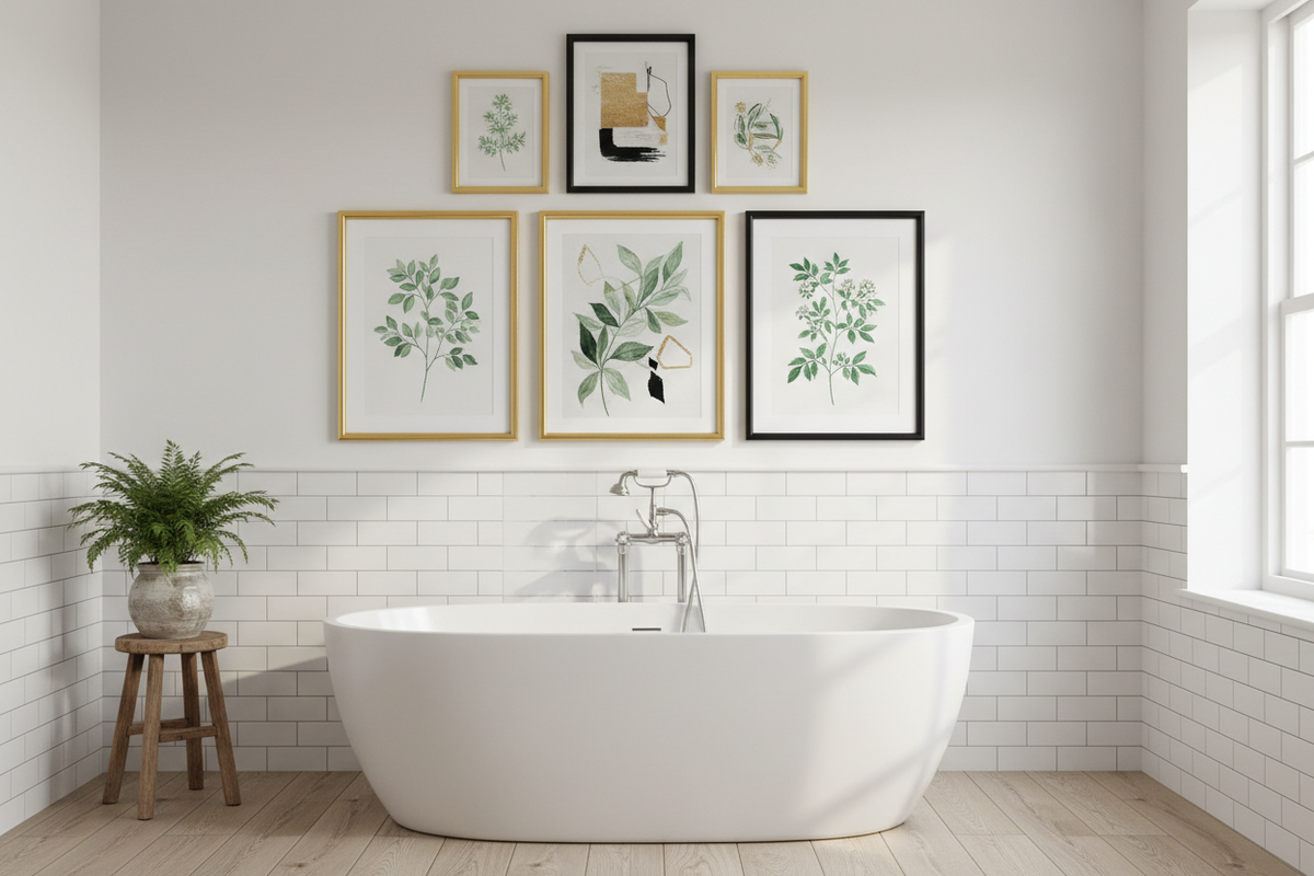 The Ultimate Guide to Transforming Your Bathroom with Wall Art