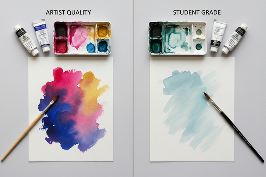 The Ultimate Showdown: Artist Quality vs. Student Grade Watercolour Paint