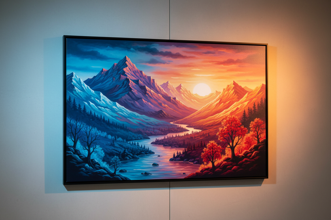 Thermal Canvas Prints: Art that Changes with Temperature: