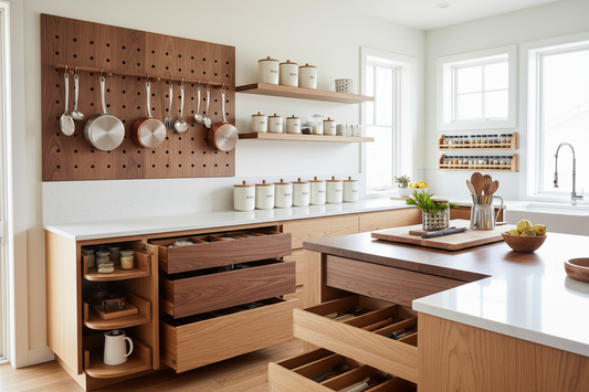 Timber Kitchen Organization Systems: Innovative Storage Solutions for Modern Homes
