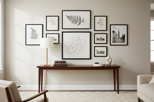 Timeless Black Framed Art Ideas for Your Home