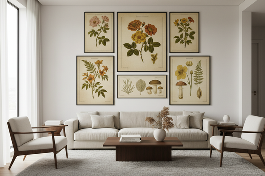Timeless Blooms: Embracing Vintage Botanical Art in Modern Home Décor