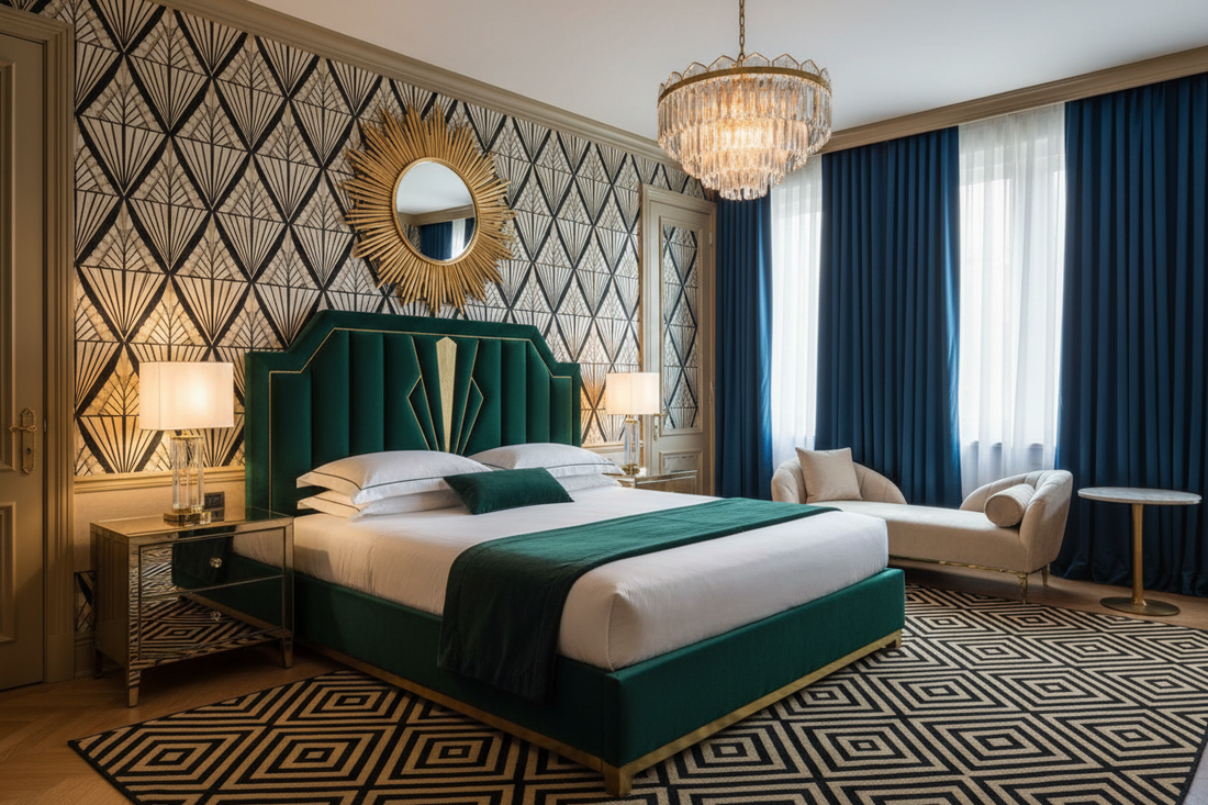 Timeless Glamour: Art Deco Bedroom Designs for Modern Living