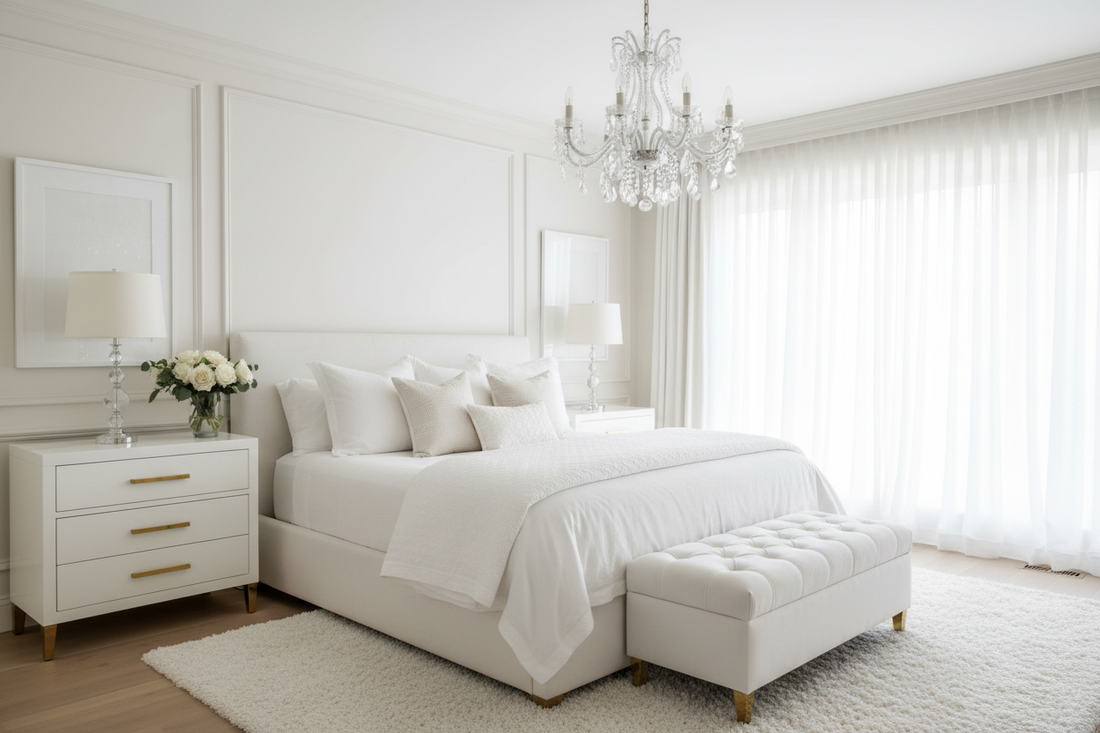Timeless White Bedroom Inspirations for a Luxurious Home Makeover