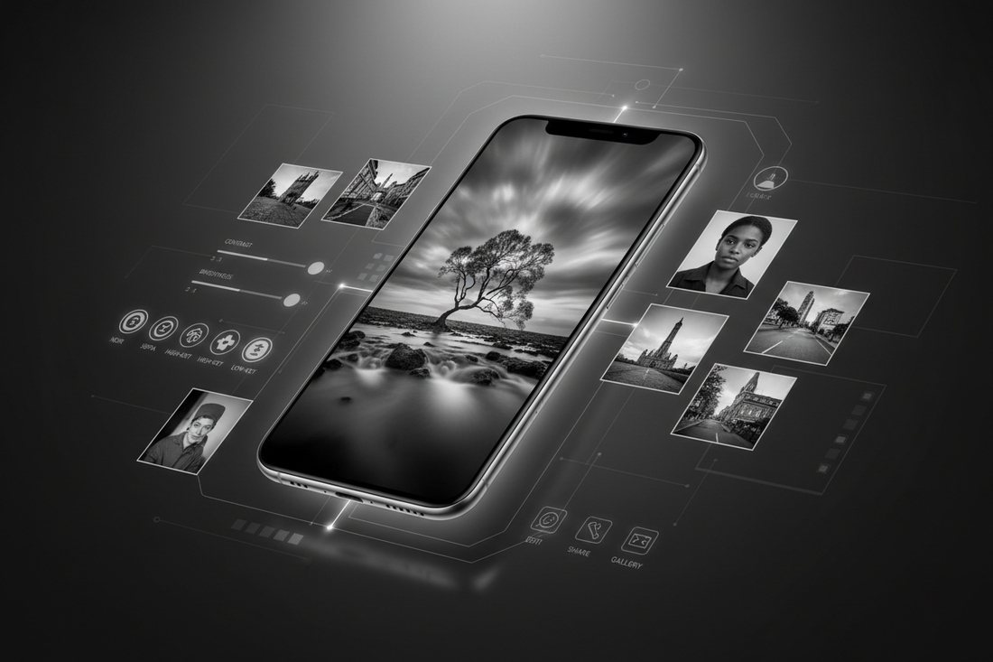 Top Black and White Photography Apps for Mobile Photographers in 2025