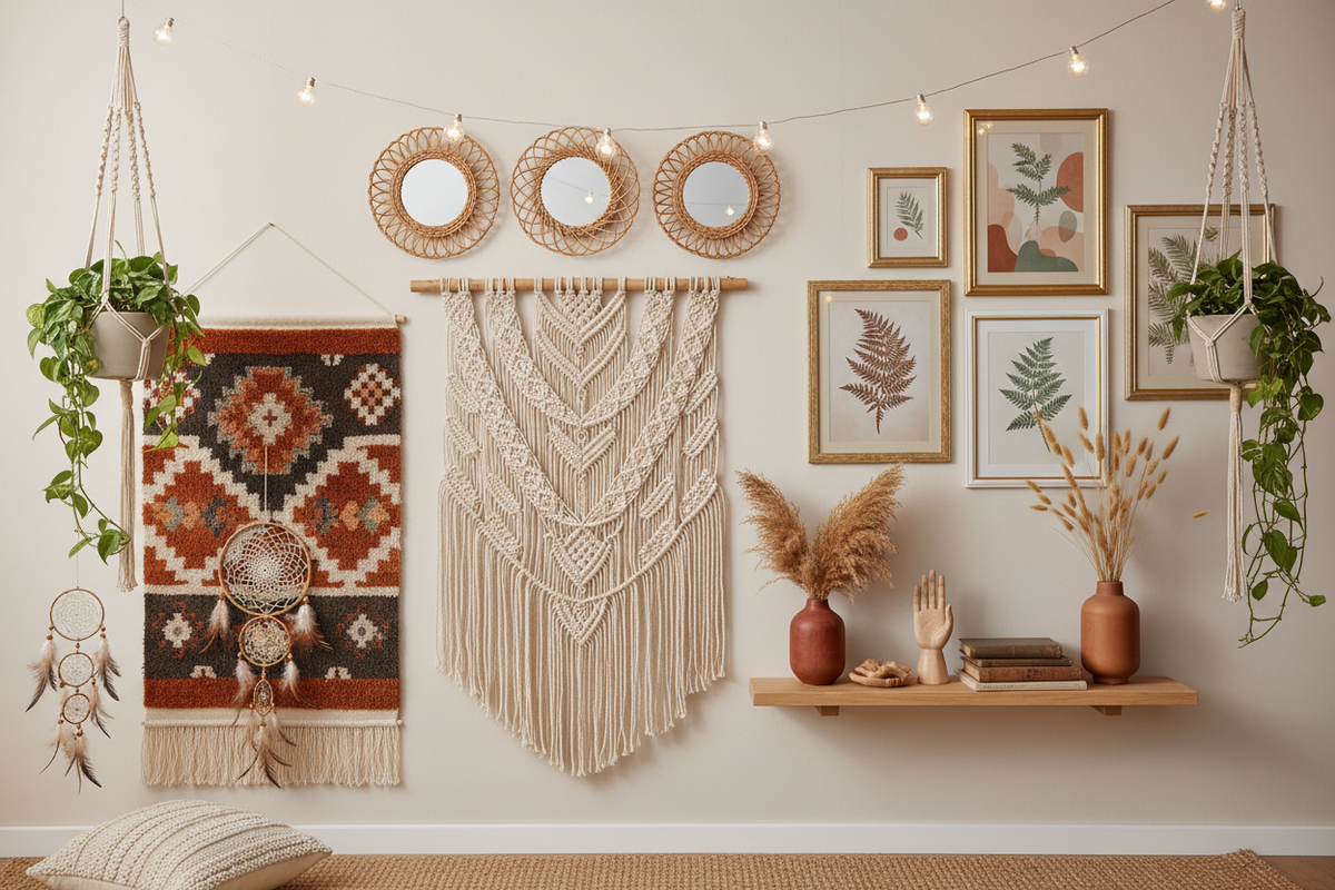 Top Boho Wall Décor Ideas to Transform Your Space