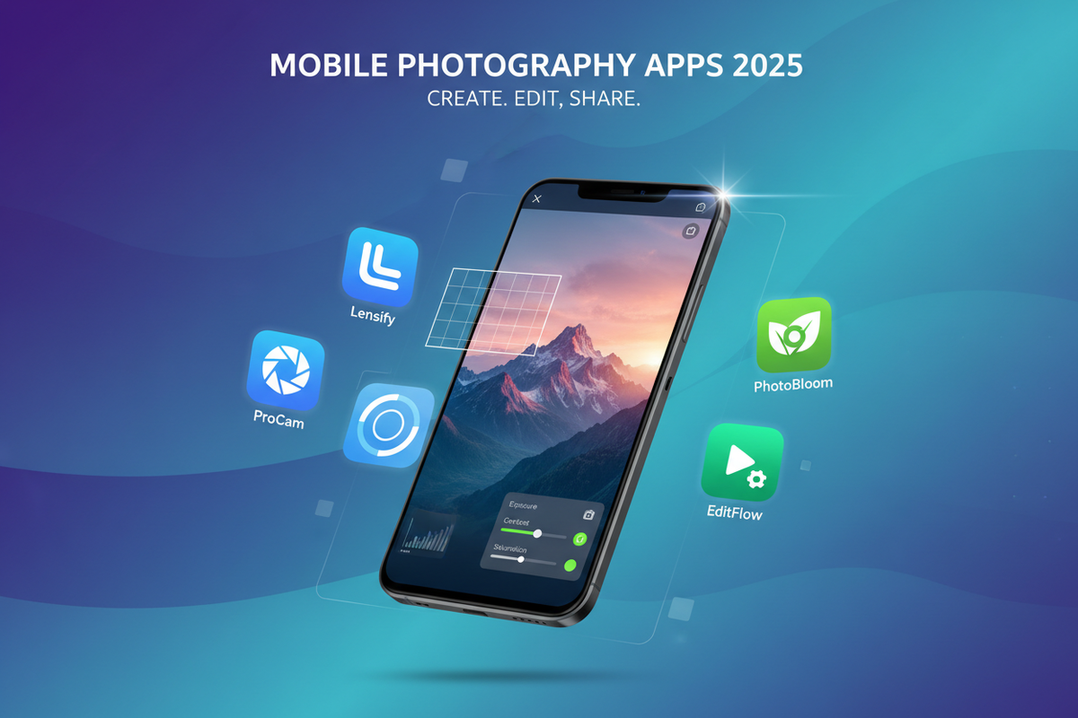 Top Mobile Photography Apps for iOS and Android in 2025