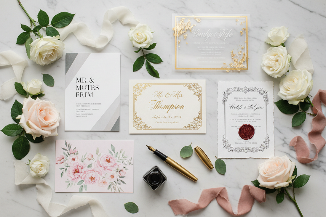 Top Wedding Invitation Designs to Set the Tone for Your Celebration