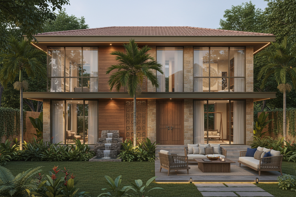 Tranquil Independent Home in Bangalore That Blends Comfort and Style