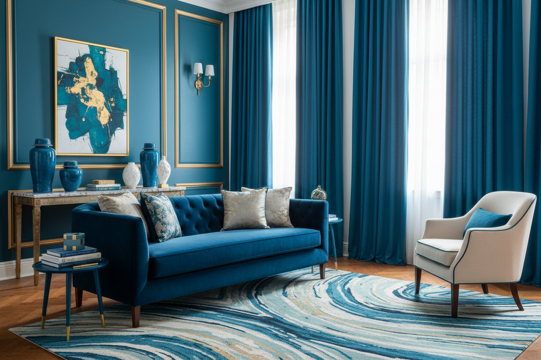 Transform Any Room with These 10 Stunning Peacock Blue Colour Ideas