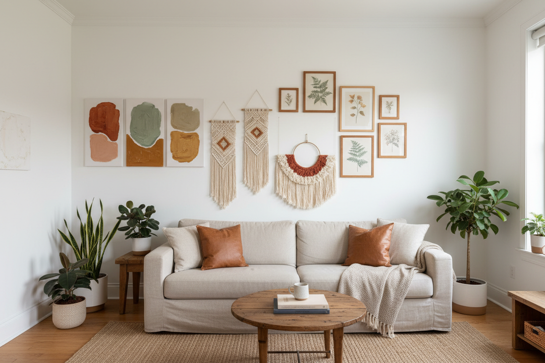 Transform Blank Walls with Creative DIY Art for Your Home