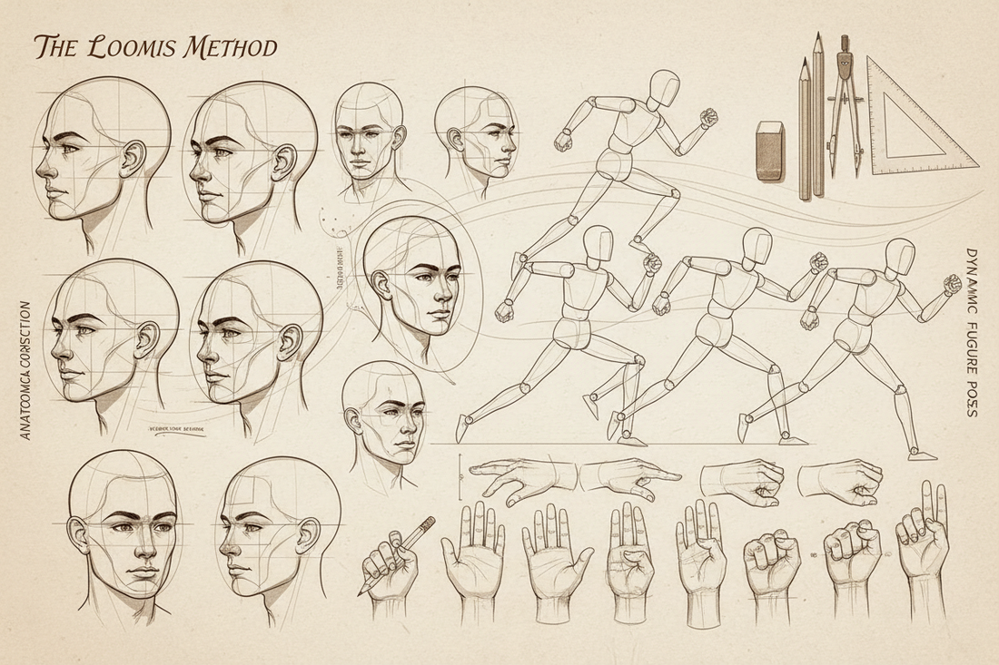 Transform Your Art with Andrew Loomis' Drawing Secrets