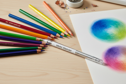 Transform Your Artwork with Holbein Artists’ Coloured Pencils and Meltz Blender