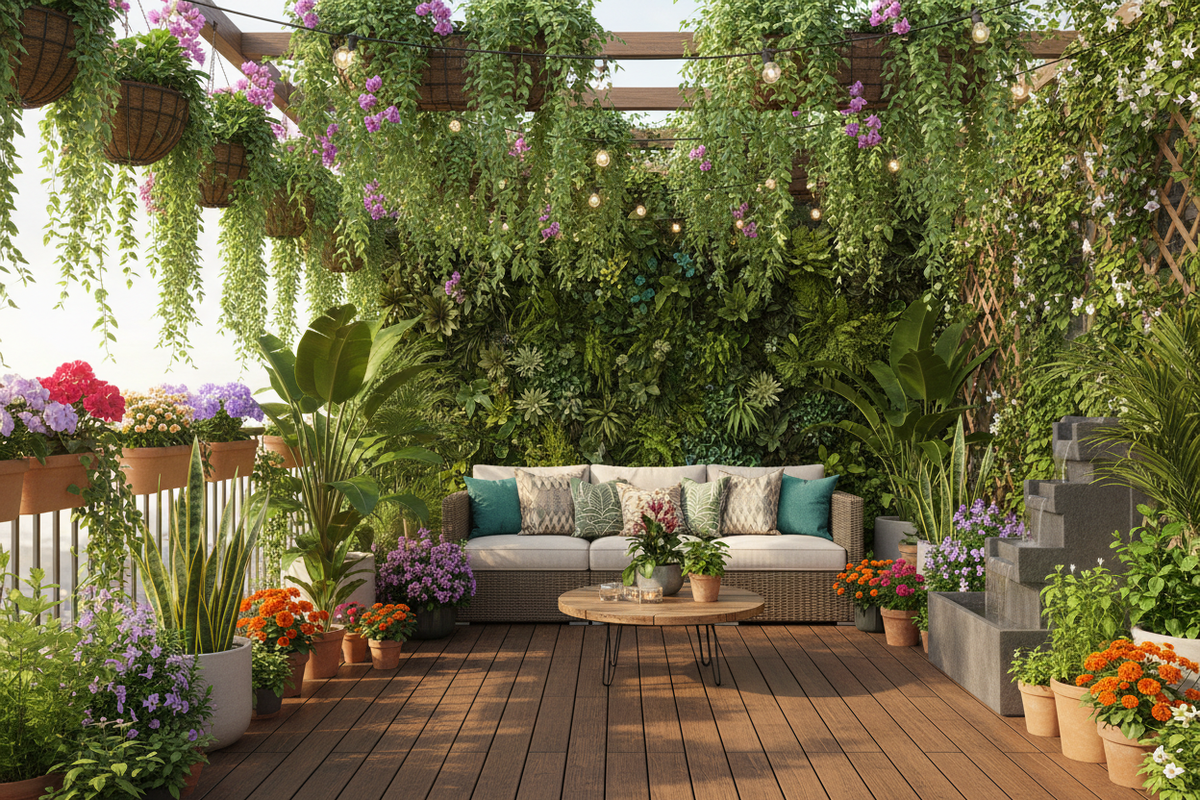 Transform Your Balcony Into a Lush Oasis With These Inspiring Garden Designs