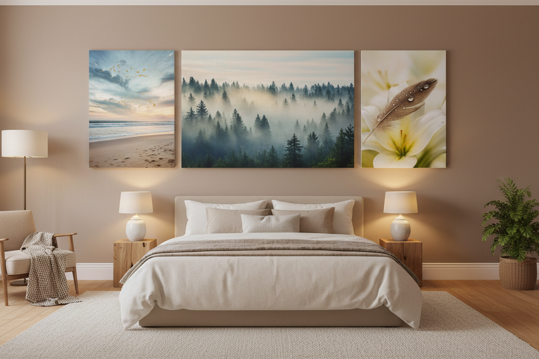 Transform Your Bedroom into a Dreamscape with Canvas Prints