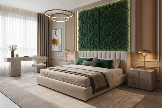 Transform Your Bedroom Into a Statement Space with the Latest Wall and Panel Design Trends